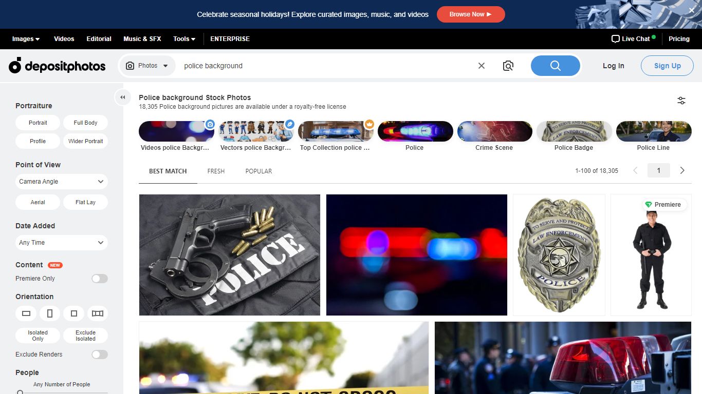 Police background Stock Photos - Depositphotos